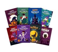 Libro para colorear para niños, libro de dibujo con temática de Halloween, divertida actividad educativa para niños, recuerdos de fiesta y suministros creativos, guardería escolar, viajes, aula, uso