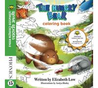 Libro para colorear The Hungry Bear (lectores de rimas: libros para colorear de historias)