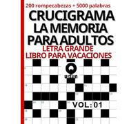 Libro para Vacaciones Autodefinidos Crucigrama La Memoria para Adultos Letra Grande V 01: pasatiempo divertido y desafiante Amantes de los ... y prueba sus mentes. Celebrar la Navidad