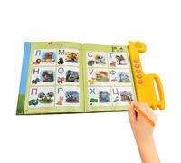 Libro Parlante - Libro para Aprender Ruso con Sonidos | Herramienta Educativa De Idiomas Juguete Interactivo para Niños