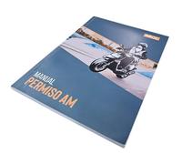 Libro permiso AM AEOL ciclomotor Actualizado 2025 con Código QR para actualizaciones Sácate el carne por libre contiene 10 temas y10 test