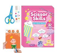 Libro Preescolar De Cortar Y Actividades Juguete para el Desarrollo de
