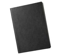 Libro profesional para firmar contratos para 4 papeles que incluyen cierre y piel sintética para gestión de documentos, carpetas de venta