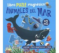Libro puzle magnético. Animales del mar