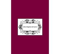 LIBRO REGISTRO DE SOCIOS: Clubs y Asociaciones