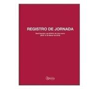 LIBRO REGISTRO JORNADA LABORAL Fº 40 h 70 gr