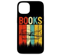 Libro Retro Reader Nerd Bibliófilo Lectura Bookworm Book Carcasa para iPhone 13