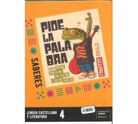 Libro Saberes Lengua castellana y literatura 4º Primaria Fanfest (Proyecto Fanfest)