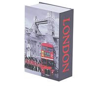 Libro seguro con bloqueo de combinación, Diversion Book Caja de almacenamiento seguro, portátil oculto con código de bloqueo Diccionario Caja de dinero seguro para joyería importante en efectivo