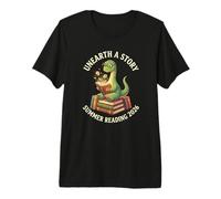 Libro sobre Dinosaurios de 2026, Lectura de la Biblioteca de Verano de Unreath a Story Camiseta Premium