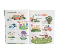 Libro sonoro hablando - Generador de vocabulario Inglés, Guía de palabras de audio, Teclas táctiles interactivas, de aprendizaje de voz realista | Ideal para niños niñas niños de edad prec