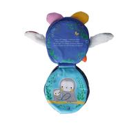 Libro Suave para bebé con Forma de Búho Bonito para Aprendizaje Temprano y Juego Sensorial, Libro de Tela Infantil de Felpa Duradera, 1 Pieza (Búho)