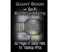 Libro tablero de juego - Giant Book of Sci-Fi Battle Mats (A3)