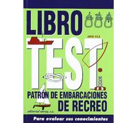 Libro test de Patrón de Embarcaciones de Recreo (Enseñanzas y titulaciones)
