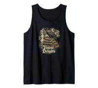 Libro Violent Delights Dark Academia Raven Leer Horror gótico Camiseta sin Mangas