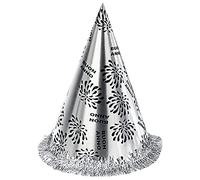 LIBROLANDIA 7979E CAPPELLO CONO BUON ANNO ARGENTO CON FRANGIA