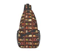 Libros 02 Libros Bolso De Hombro Biblioteca Sling Mochila Mochila Casual Mochila Divertida Senderismo Linda Mochila