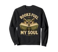 Libros Alimentan Mi Alma Maestra Bibliotecaria Sudadera