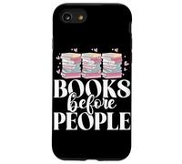 Libros antes que la gente leyendo Amante de los libros Bookworm Bookish Carcasa para iPhone SE (2020) / 7 / 8