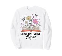 Libros Bloom Flores Lector Bookworm Retro Lindo Sudadera