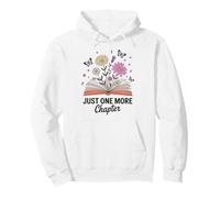 Libros Bloom Flores Lector Bookworm Retro Lindo Sudadera con Capucha