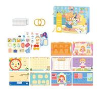 Libros De Actividades Silenciosas: Carpeta De Aprendizaje De 21 X 15 Cm, Libro De Ejercicios De Habilidades Motoras Finas, Guía De Juego Educativo Sensorial, Libro Creativo Para Niños Pequeños | Coche