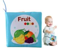 Libros de baño para niños, libro de tela de alto contraste, Libro de tela de alto contraste resistente al desgarro, Libro masticable suave y lavable, resistente a desgarros, cómodo a