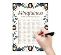 Libros de Búsqueda de Palabras para Adultos, Libros de Puzzle de Búsqueda de Palabras para Adultos,Juegos Relajantes para Aliviar el Estrés - Palabra de Word Set to Adulto para Mantener ocupado