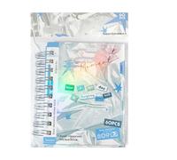 Libros de calcomanías para niños, colección de calcomanías de tarjetas fotográficas, libro grande extraíble con diseños coloridos, calcomanías de maleta con papel resistente, diario con ilustraciones