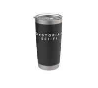 Libros de ciencia ficción distópica/Películas distópicas de ciencia ficción Vaso térmico de acero inoxidable de doble pared