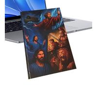 Libros de cómics, libro gráfico de cómics de la Biblia para niños, 6.3 x 8.27 pulgadas, educación en casa y educación, novelas gráficas en para escribir, dibujar, contar historias, jugar