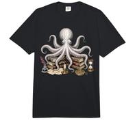 Libros de Dark Academia Octopus Comfort Colors Adult Heavyweight T-Shirt