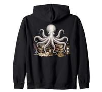 Libros de Dark Academia Octopus Sudadera con Capucha