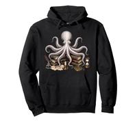 Libros de Dark Academia Octopus Sudadera con Capucha