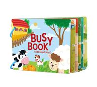 Libros de desgarro para niños, libros de pegatinas para niños pequeños,Reconocimiento de letras Libros de desgarro para niños | Aprender un juguete educativo para niñas niños niñas niñas