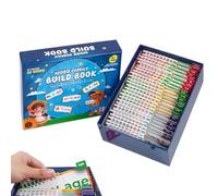 Libros de familias de Palabras | 30 Piezas De Tarjetas Interactivas | Libro de Lectura con Tarjetas de rimas para niños | para enseñar Lectura educación niños y niñas Escuela en hogar Viajes