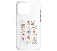 Libros de Lectura de Fantasmas Libro Bibliotecario Fantasma Amor Halloween Carcasa para iPhone 16 Pro