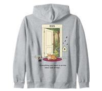 Libros de Lectura Magical Cat Cottagecore Door Cozy Sudadera con Capucha