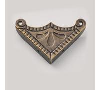 Libros de metal retro, Protectores de esquinas metálicos for libros, multicolor, paquete de 20/40 unidades, for álbumes de recortes, álbumes de fotos y cajas de regalo.(Bronze 47mm,40 PCS)