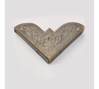 Libros de metal retro, Protectores de esquinas metálicos for libros, multicolor, paquete de 20/40 unidades, for álbumes de recortes, álbumes de fotos y cajas de regalo.(Bronze 50mm,40 PCS)