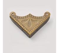Libros de metal retro, Protectores de esquinas metálicos for libros, multicolor, paquete de 20/40 unidades, for álbumes de recortes, álbumes de fotos y cajas de regalo.(Bronze 43mm,40 PCS)