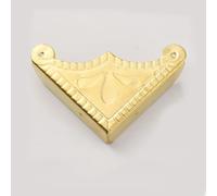 Libros de metal retro, Protectores de esquinas metálicos for libros, multicolor, paquete de 20/40 unidades, for álbumes de recortes, álbumes de fotos y cajas de regalo.(Yellow 56mm,40 PCS)