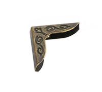 Libros de metal retro, Protectores de esquinas metálicos for libros, multicolor, varios tamaños, paquete de 20/40(Bronze: 25mm*inner 5 Mm,40pcs)