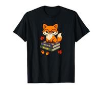 Libros de otoño y Zorro Lindo Camiseta