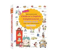 Libros de sonido interactivos en inglés,Juguete de lectura para jardín de infantes,Libros educativos interactivos - para niños pequeños, Kindergarten, clase, biblioteca escolar