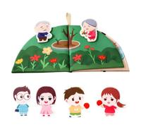 Libros de Tela para Niños Juguetes Sensoriales Textiles Interactivos | Juegos de Emparejar Libros Infantiles Niños Niñas Preescolar Guardería Ludoteca Viaje