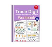 Libros de trabajo de matemáticas para niños - Ilustraciones coloridas | Libros de trabajo de matemáticas para niños para ilustraciones coloridas, herramienta de aprendizaje segura | Aprender