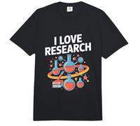 Libros de Vasos de precipitados I Love Research Science Comfort Colors Adult Heavyweight T-Shirt