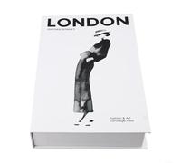 Libros decorativos de diseño realista para añadir ambiente académico a espacios de vida e interiores de negocios con material de papel de tablero gris ()