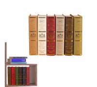 Libros Decorativos - falsificación Europea, Bronce de Papel, Estilo Retro, artísticamente Realista, Acabado Elegante estantería, Pantalla de Mesa de salón, Accesorio de